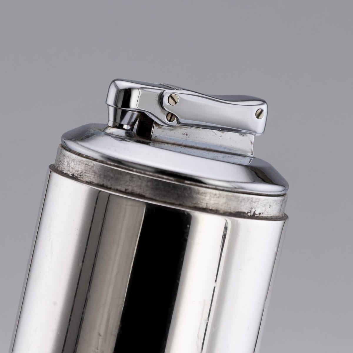 Accendino da tavolo francese del XX secolo in argento e dorato di Hermès, Parigi, 1960 ca. in vendita 6