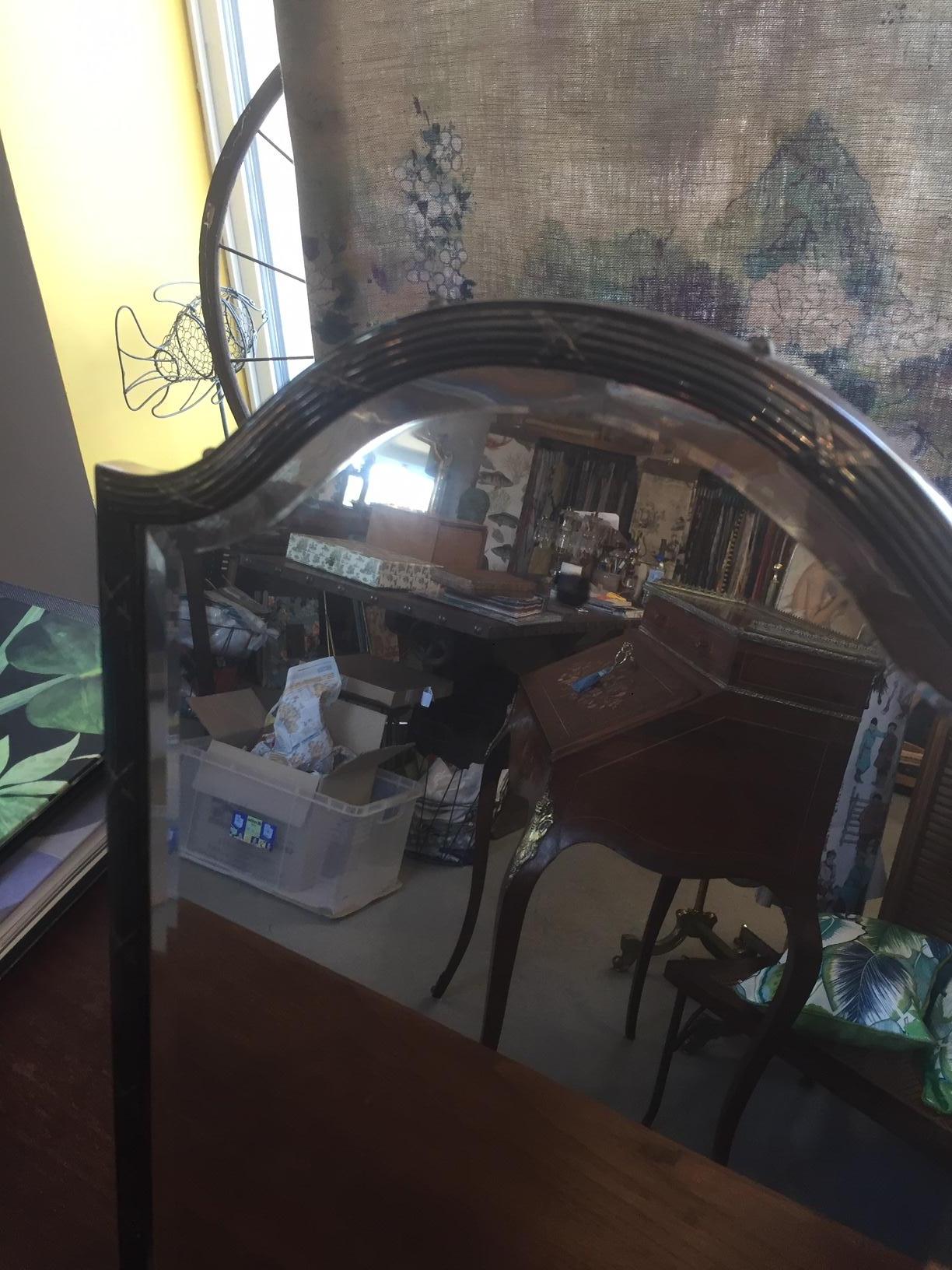 20th Century French Silver Plate Table Mirror, 1900s 3