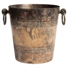 20th Century French Silver-Plated Champagne Bucket, Antique Serveware