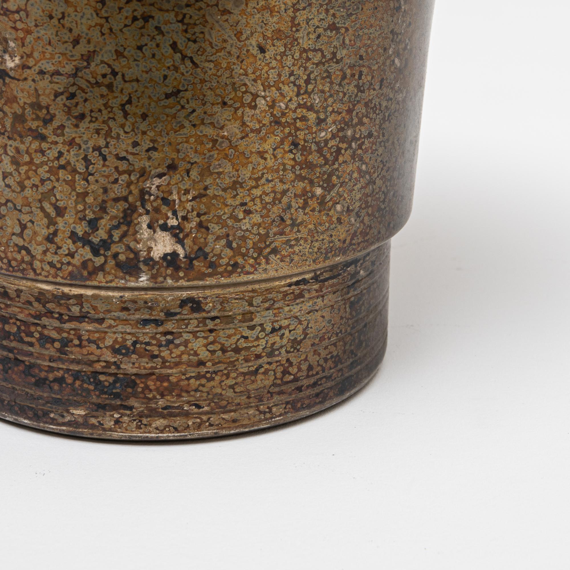 Seau à champagne en métal argenté français du 20e siècle en vente 5