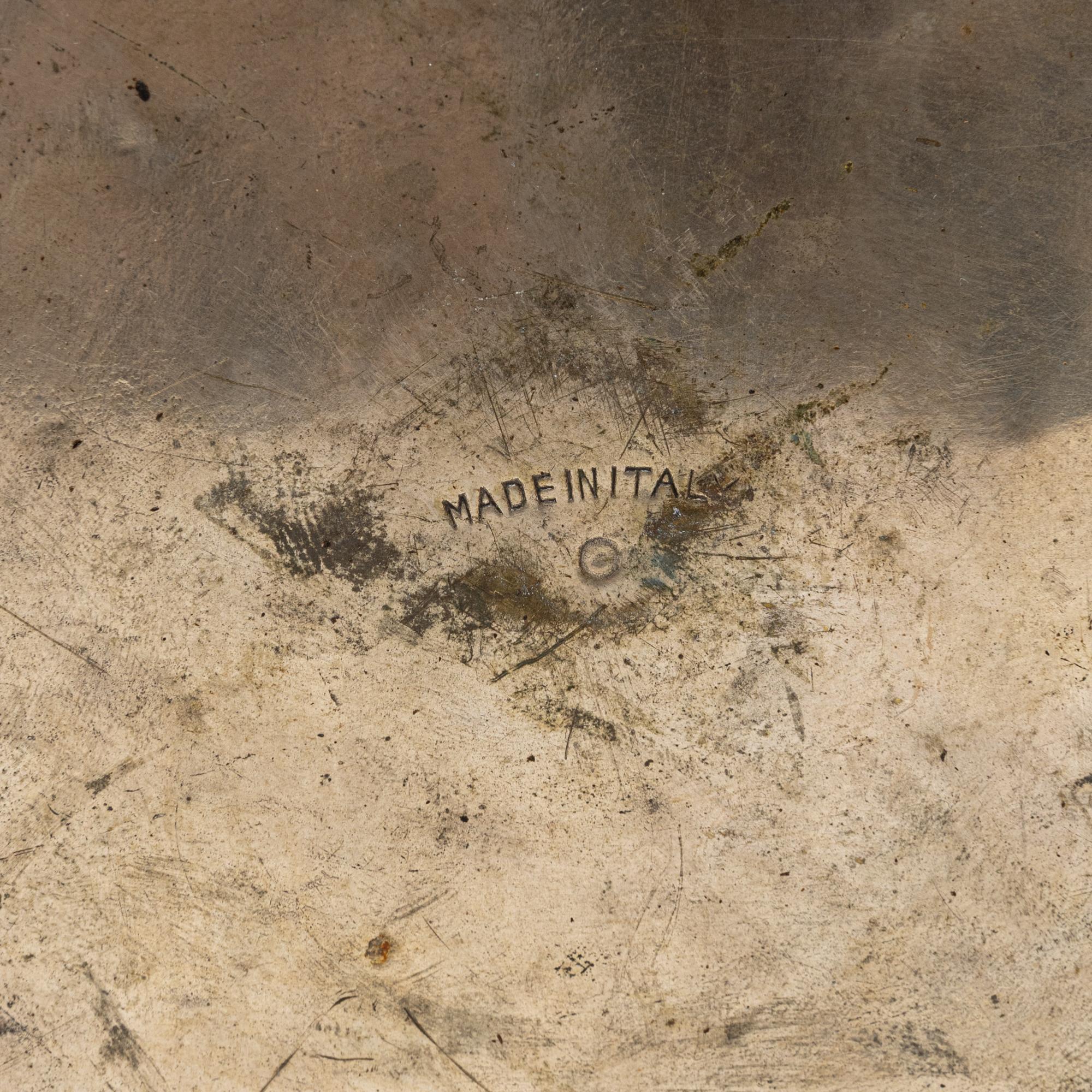 Seau à champagne en métal argenté français du 20e siècle en vente 6