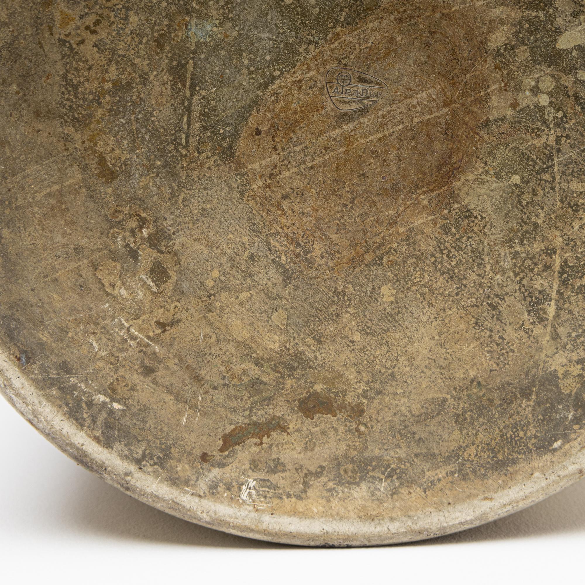 Seau à champagne en métal argenté français du 20e siècle en vente 6