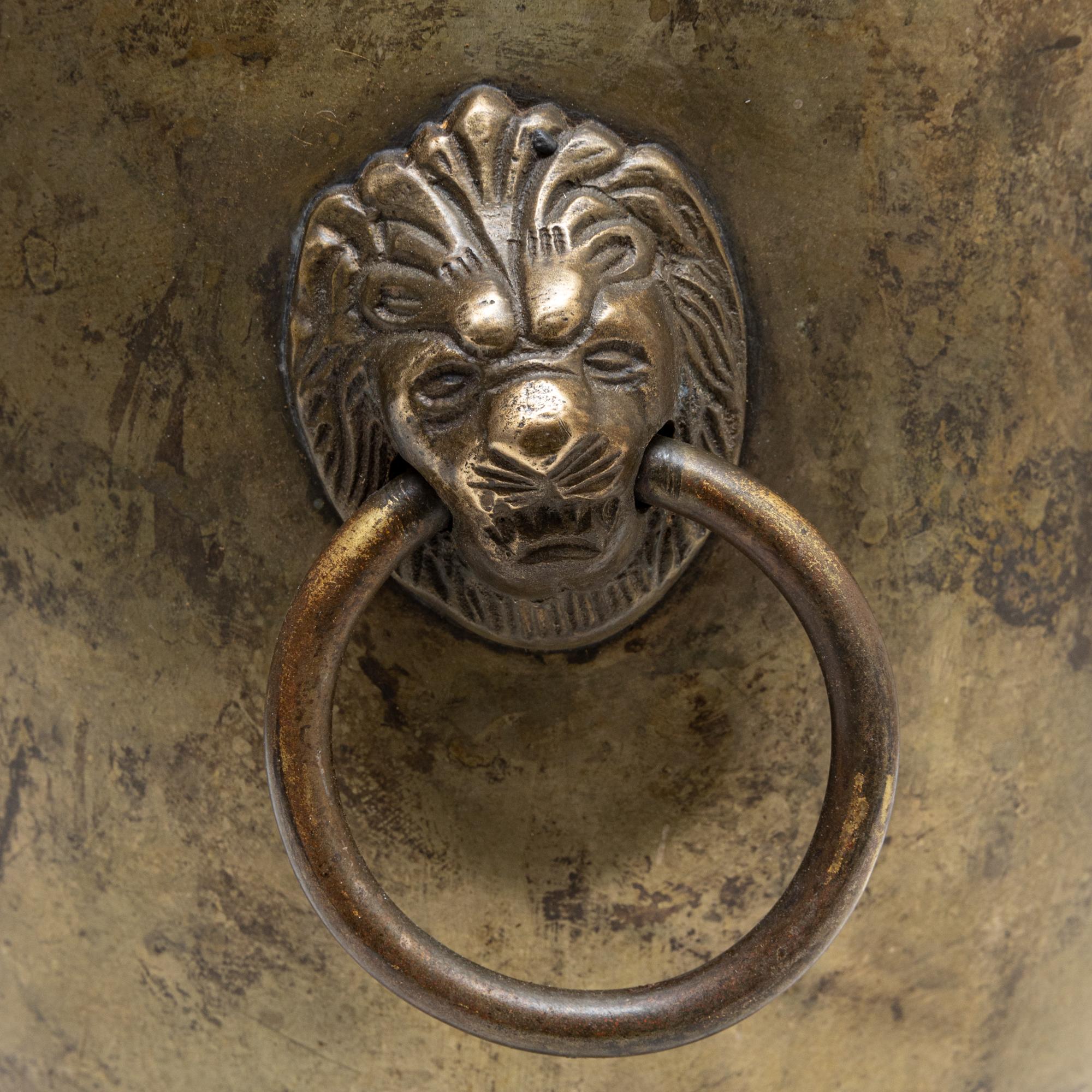 Seau à champagne en métal argenté français du 20e siècle en vente 6