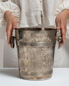 20th Century French Silver-Plated Champagne Bucket