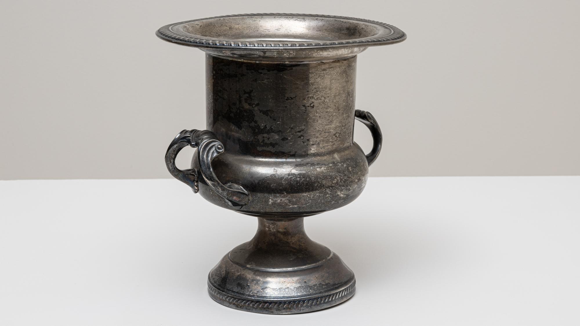 20th Century French Silver Plated Champagne Bucket For Sale 6