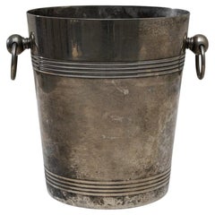 20th Century French Silver Plated Champagne Bucket