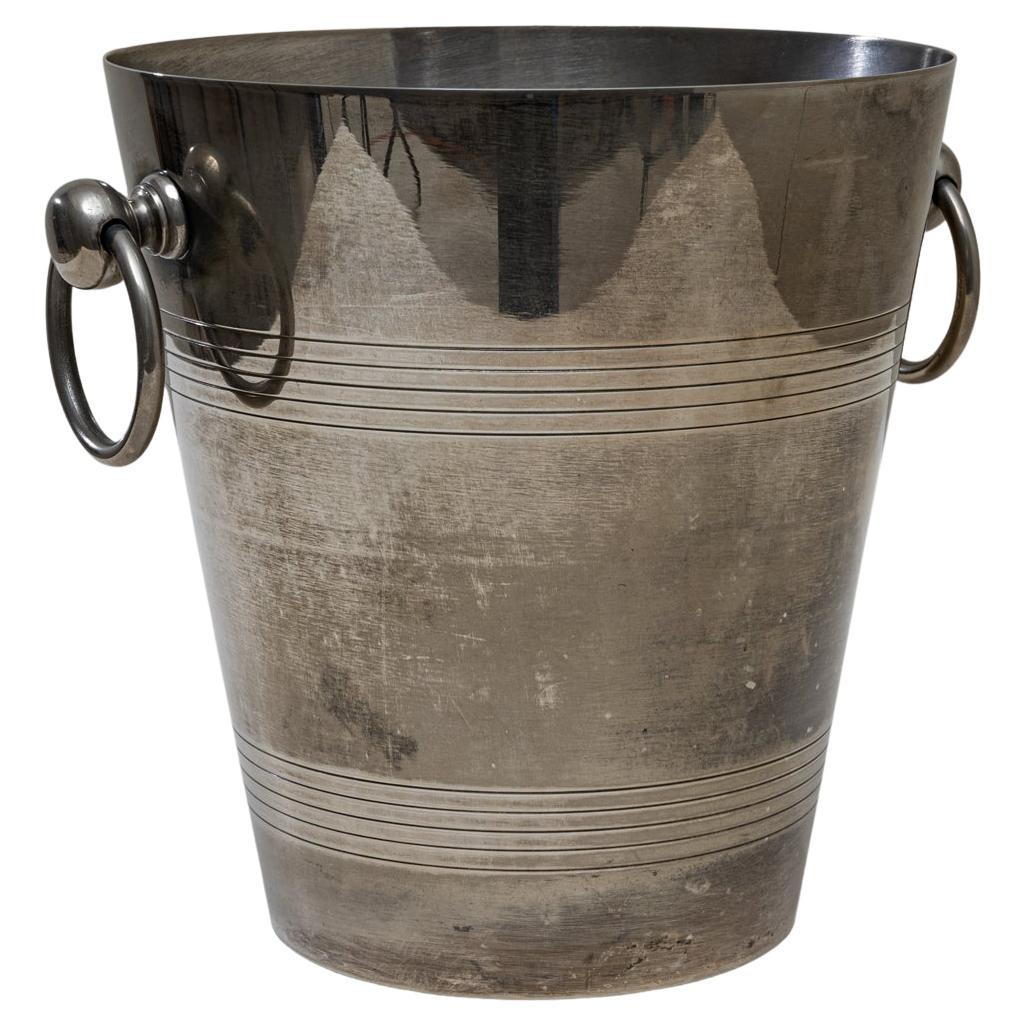 20th Century French Silver Plated Champagne Bucket