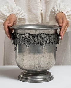 20th Century French Silver-Plated Champagne Bucket in Good Condition