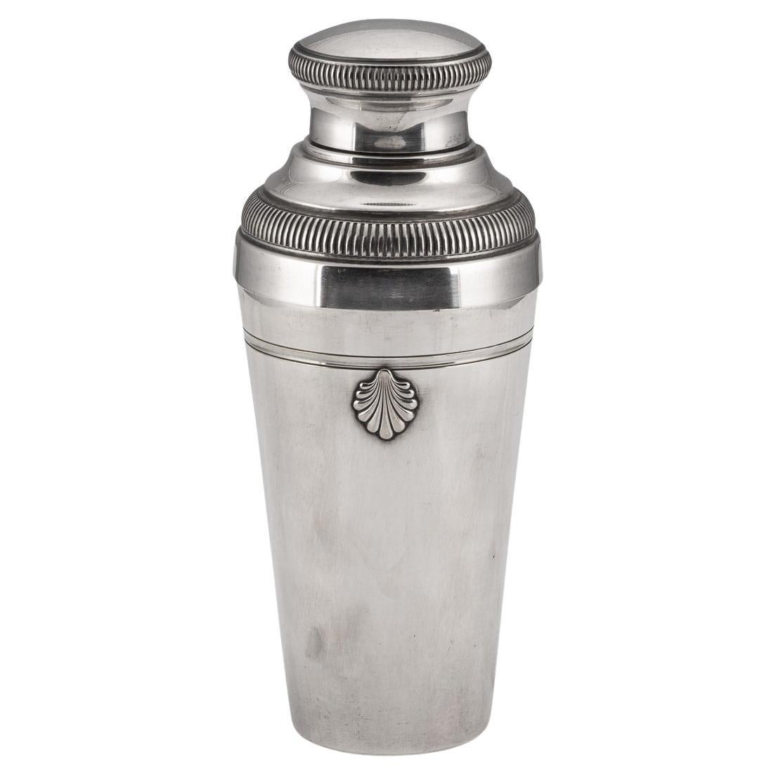 20th Century French Silver Plated Cocktail Shaker