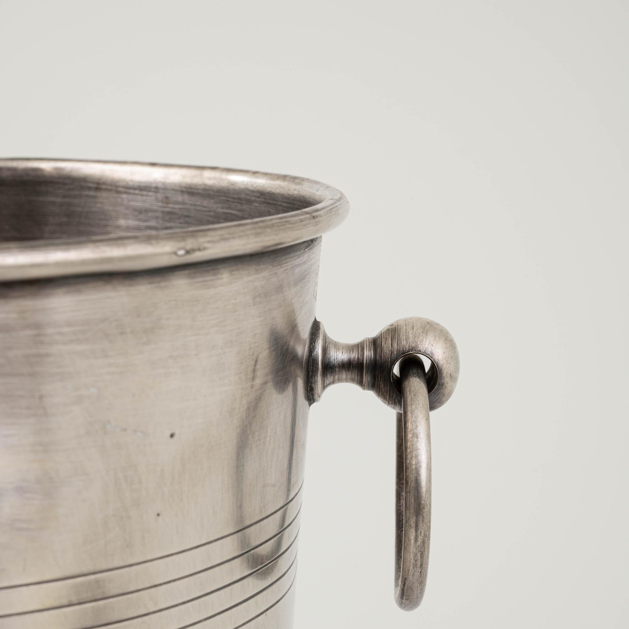 20th Century French Silver-Plated Ice Bucket 5