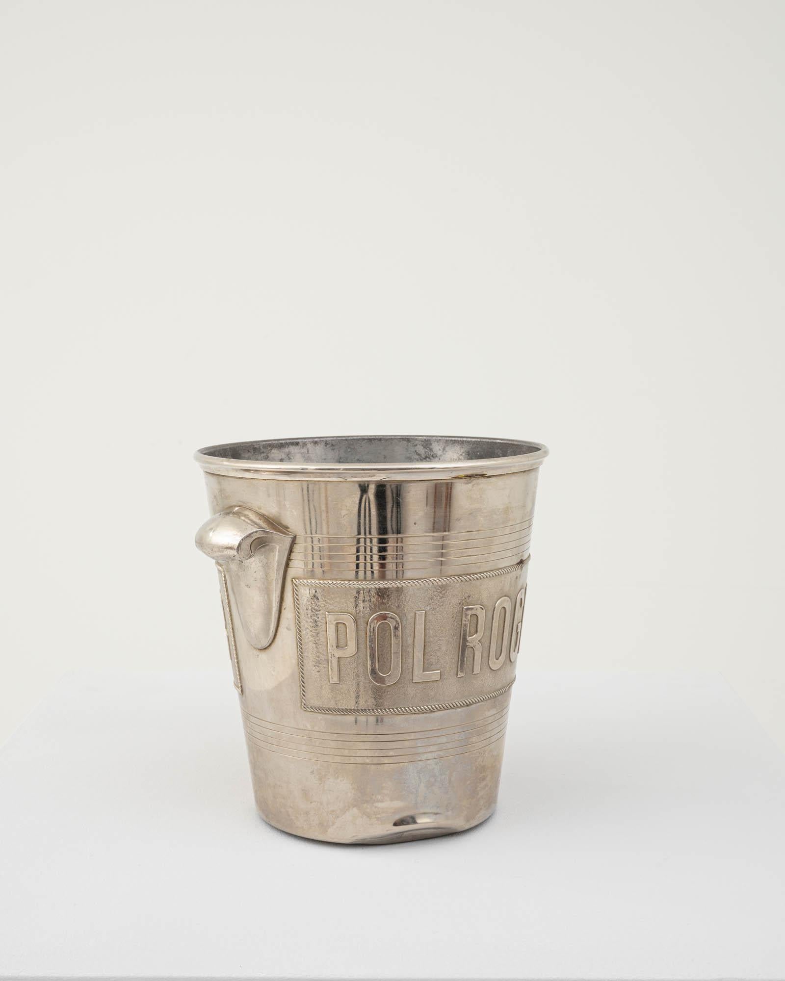 French Provincial 20th Century French Silver-Plated Ice Bucket