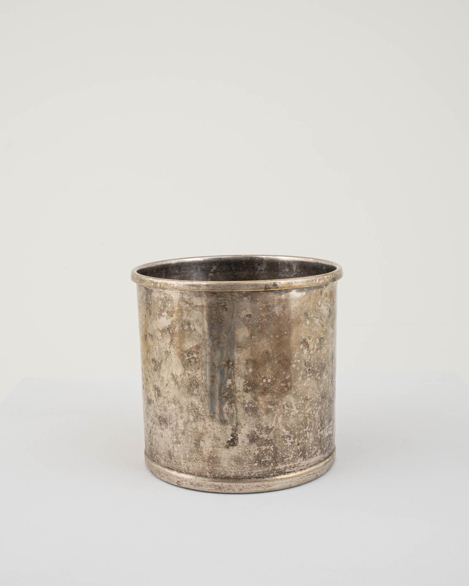 Country 20th Century French Silver-Plated Ice Bucket