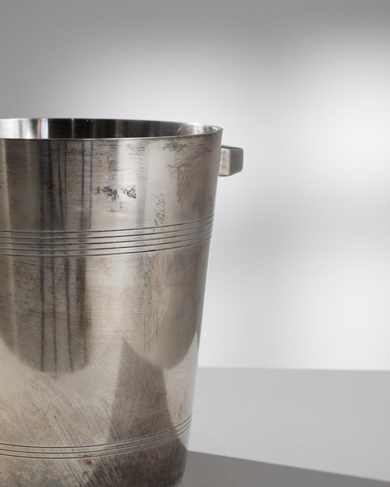 20th Century French SilverPlated Ice Bucket For Sale at 1stDibs