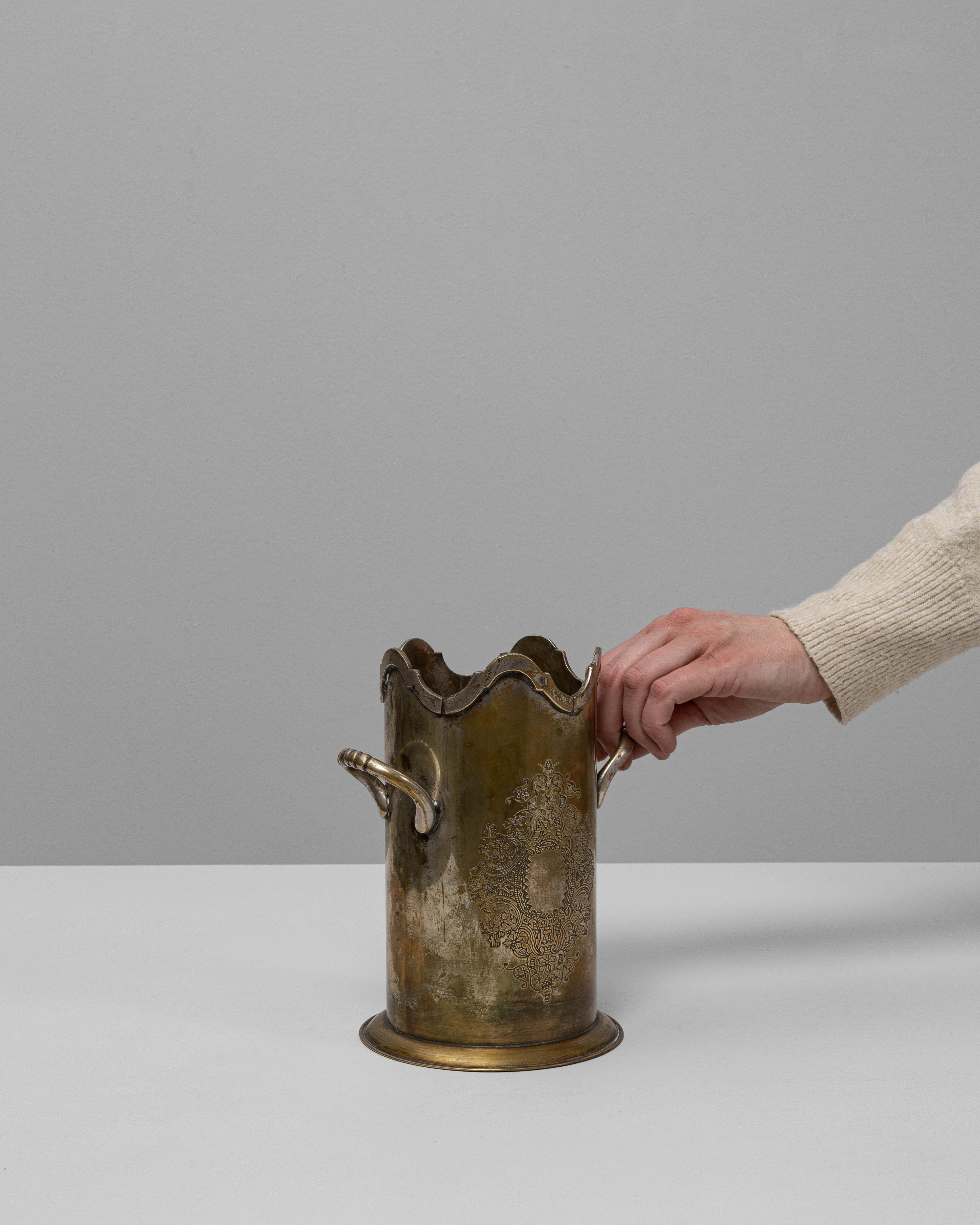 Französischer versilberter Eiskübel des 20. Jahrhunderts im Angebot 1