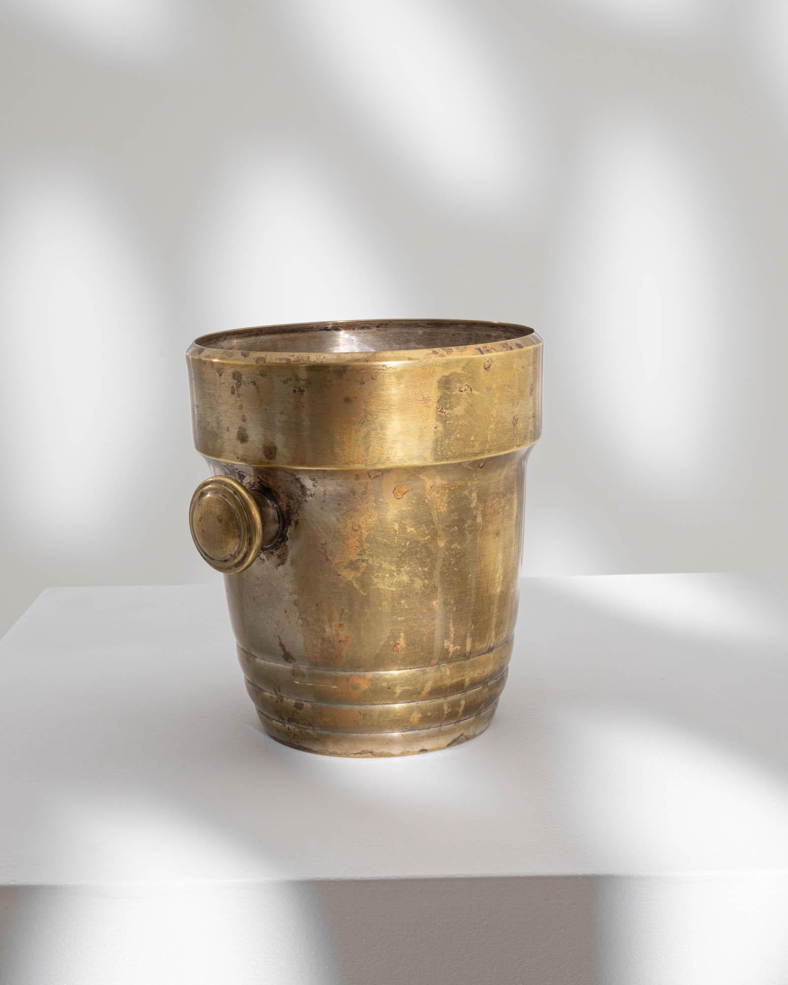 20th Century French Silver-Plated Ice Bucket 1