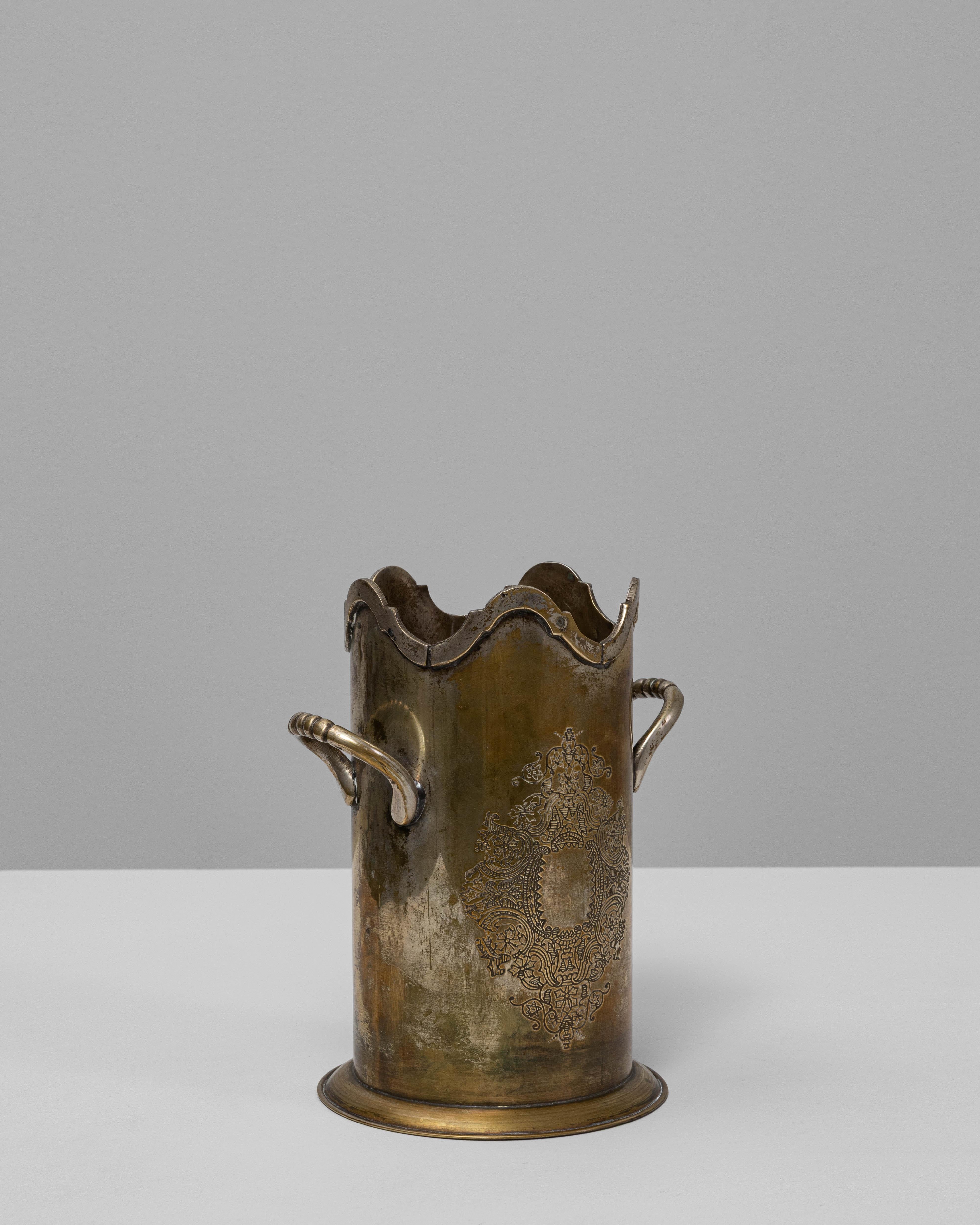 Französischer versilberter Eiskübel des 20. Jahrhunderts im Angebot 2