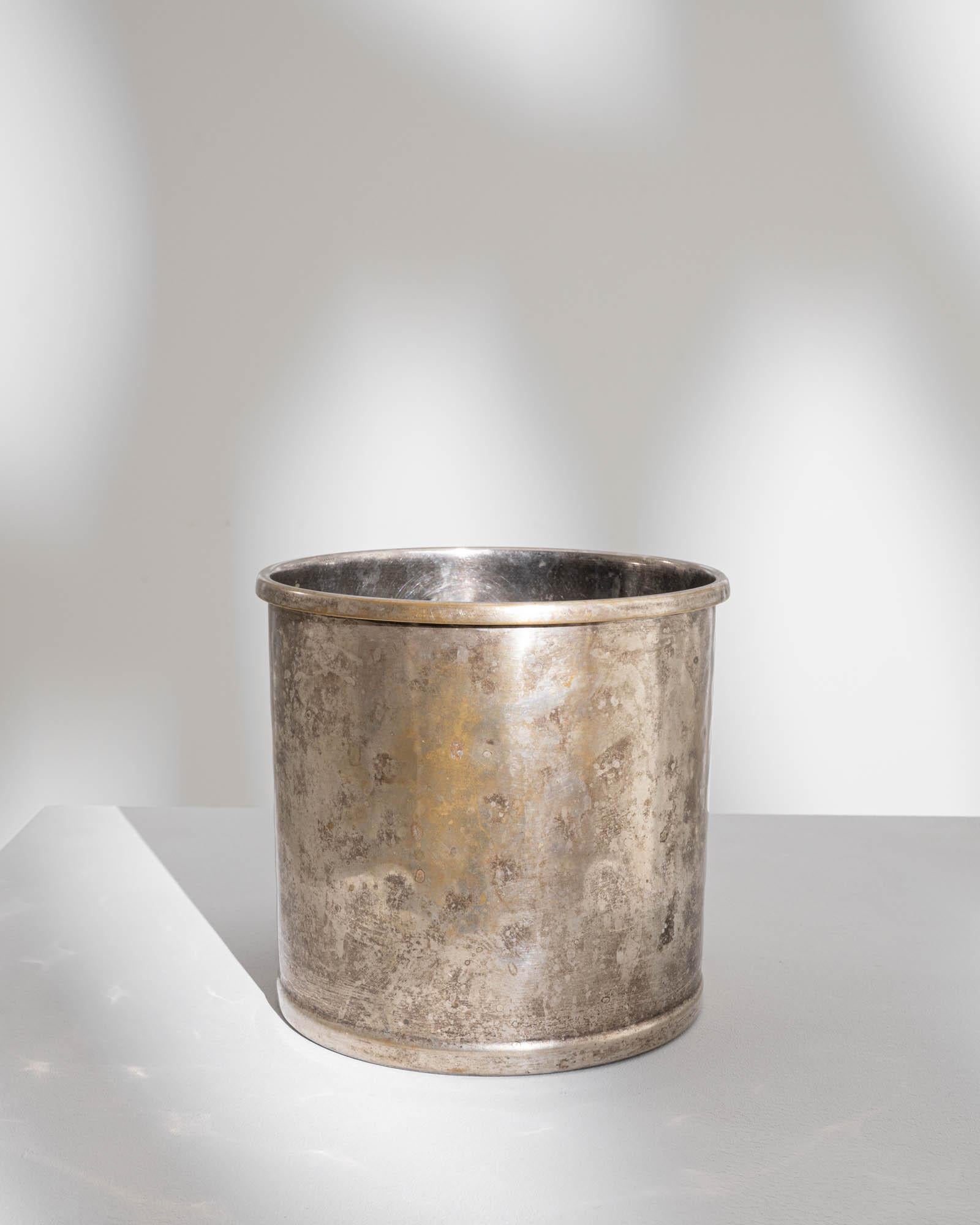 20th Century French Silver-Plated Ice Bucket 2