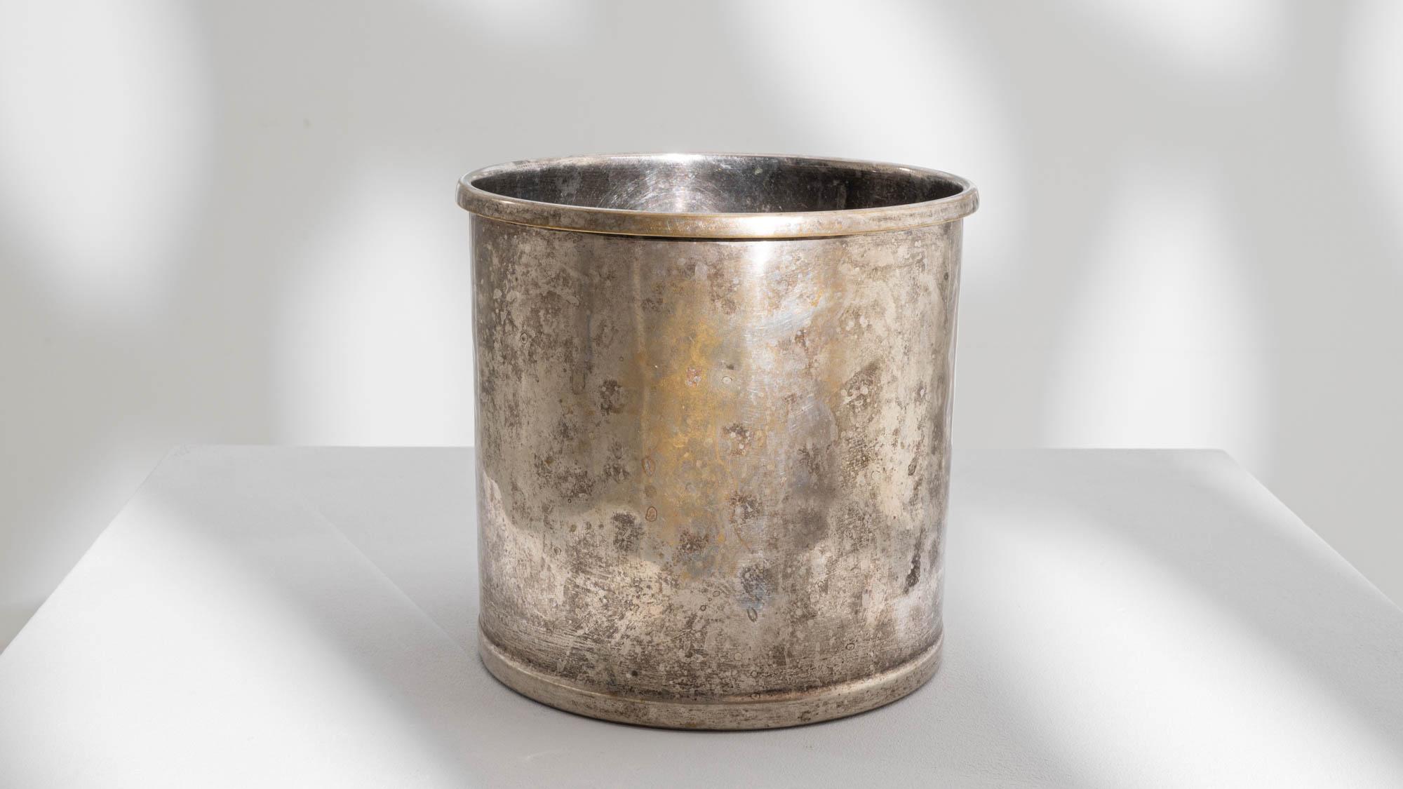 20th Century French Silver-Plated Ice Bucket 3