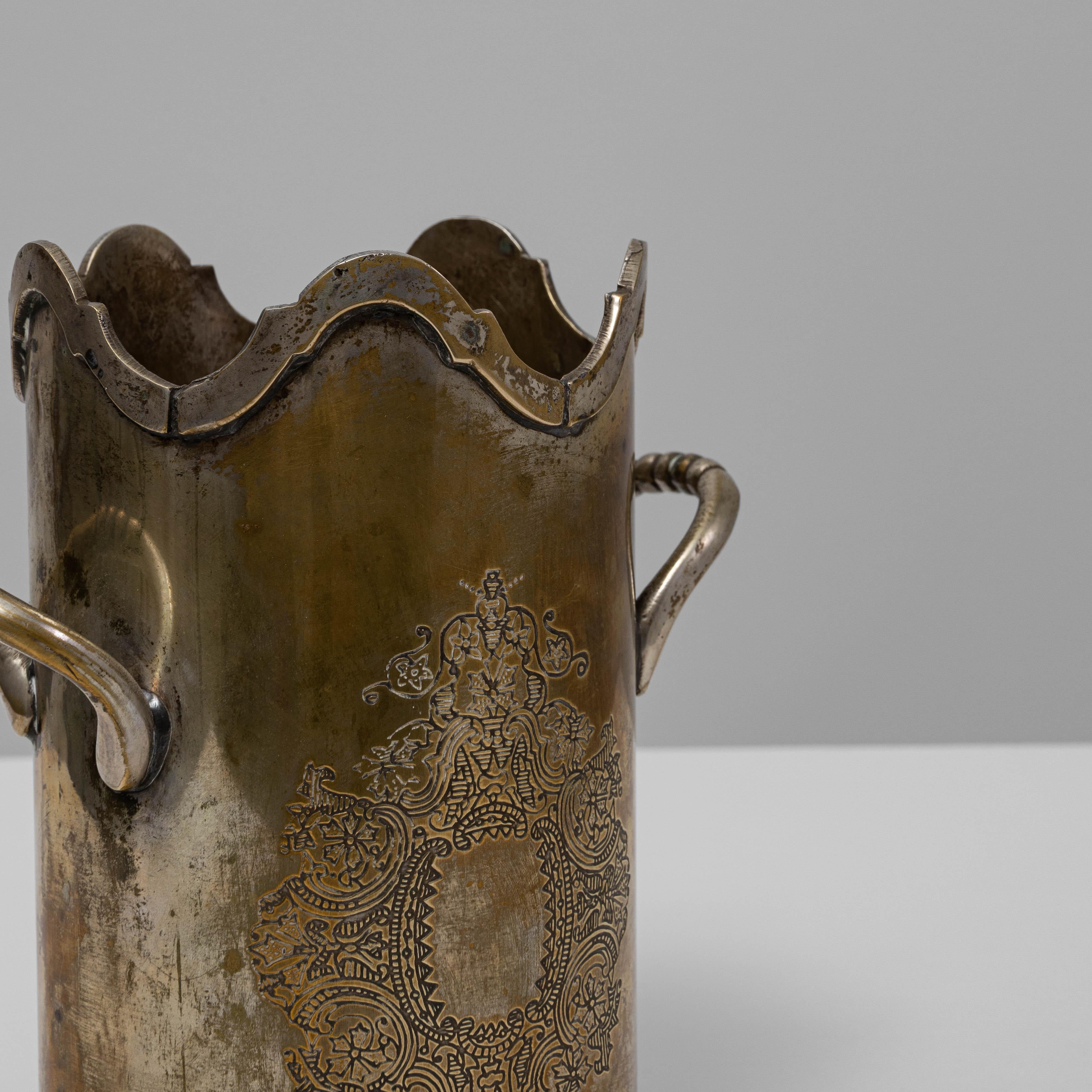 Französischer versilberter Eiskübel des 20. Jahrhunderts im Angebot 4