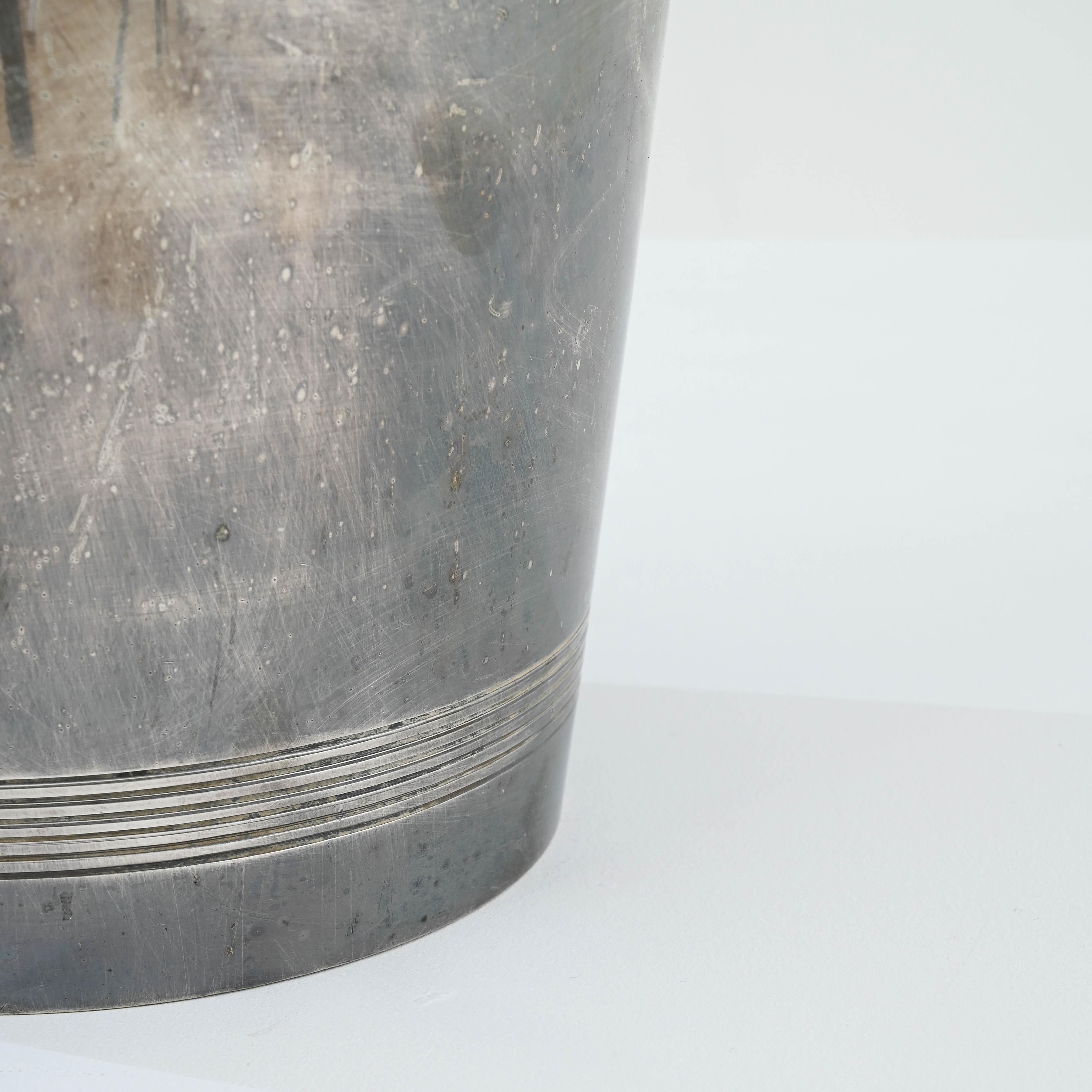 20th Century French Silver-Plated Ice Bucket 4