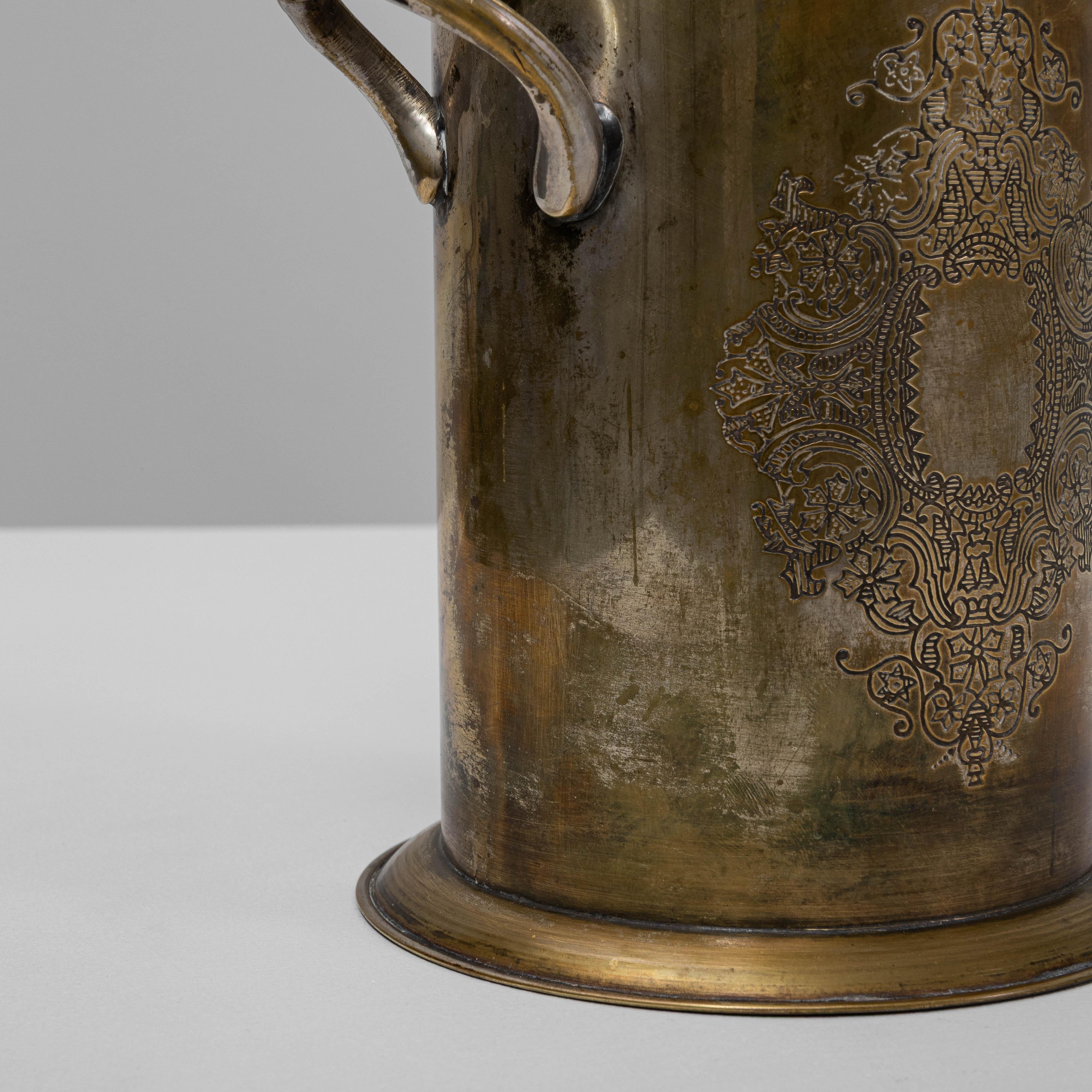 Französischer versilberter Eiskübel des 20. Jahrhunderts im Angebot 5