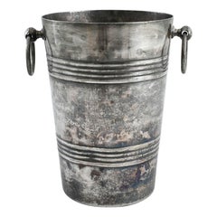 20th Century French Silver-Plated Ice Bucket
