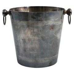 20th Century French Silver-Plated Ice Bucket