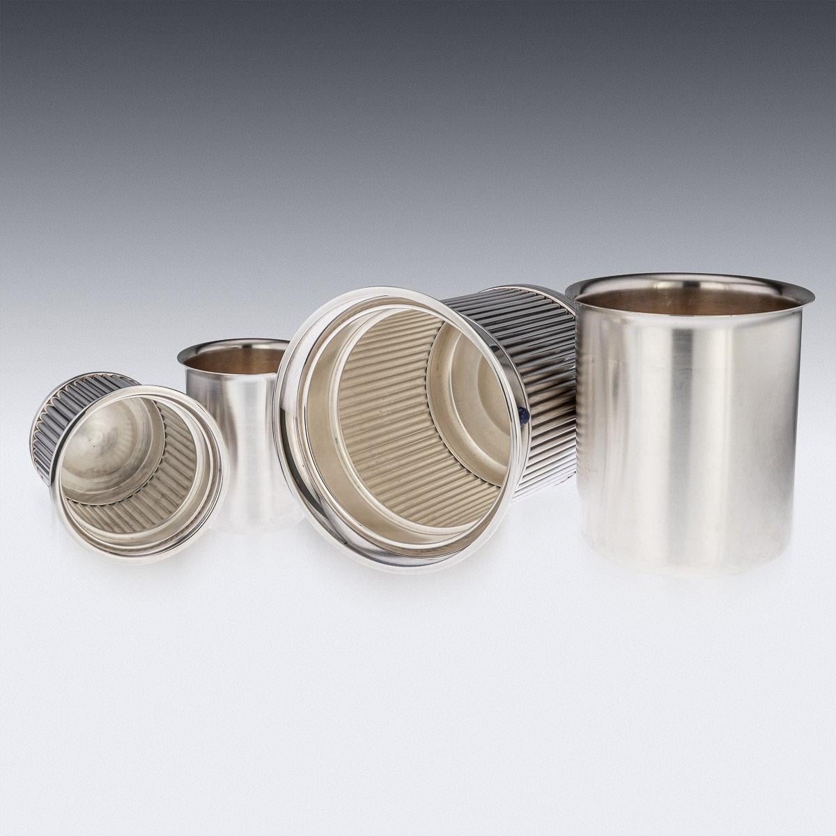 20th Century French Silver Plated Wine Coolers, Cartier, c.1990 3