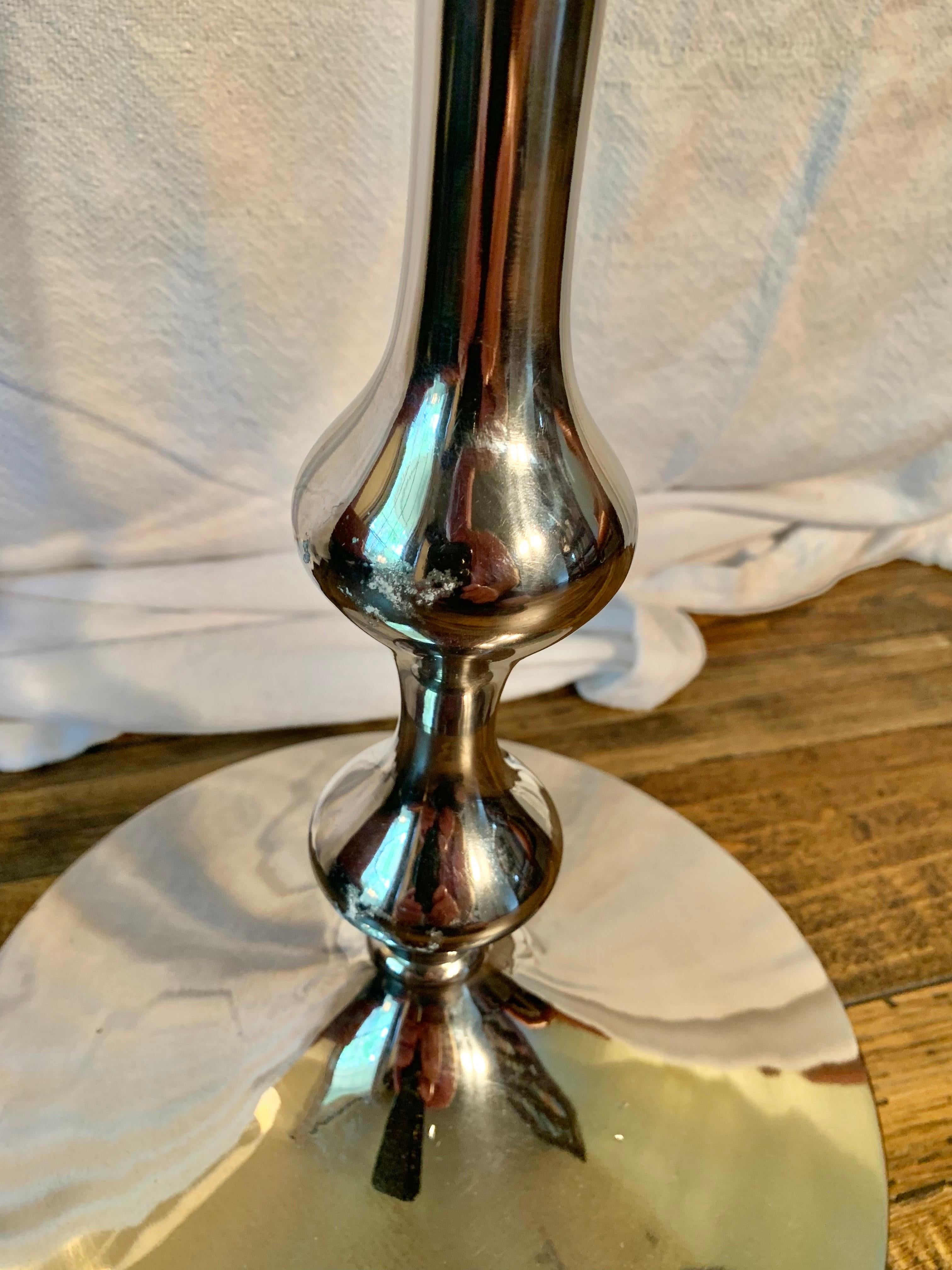20th Century French Silverplate Bollinger Champagne Chiller Stand 4