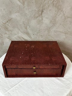 20th century French Silverplate Christofle Flatware Set, 1980s