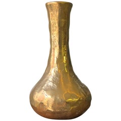 20th Century French Small Bronze Vase