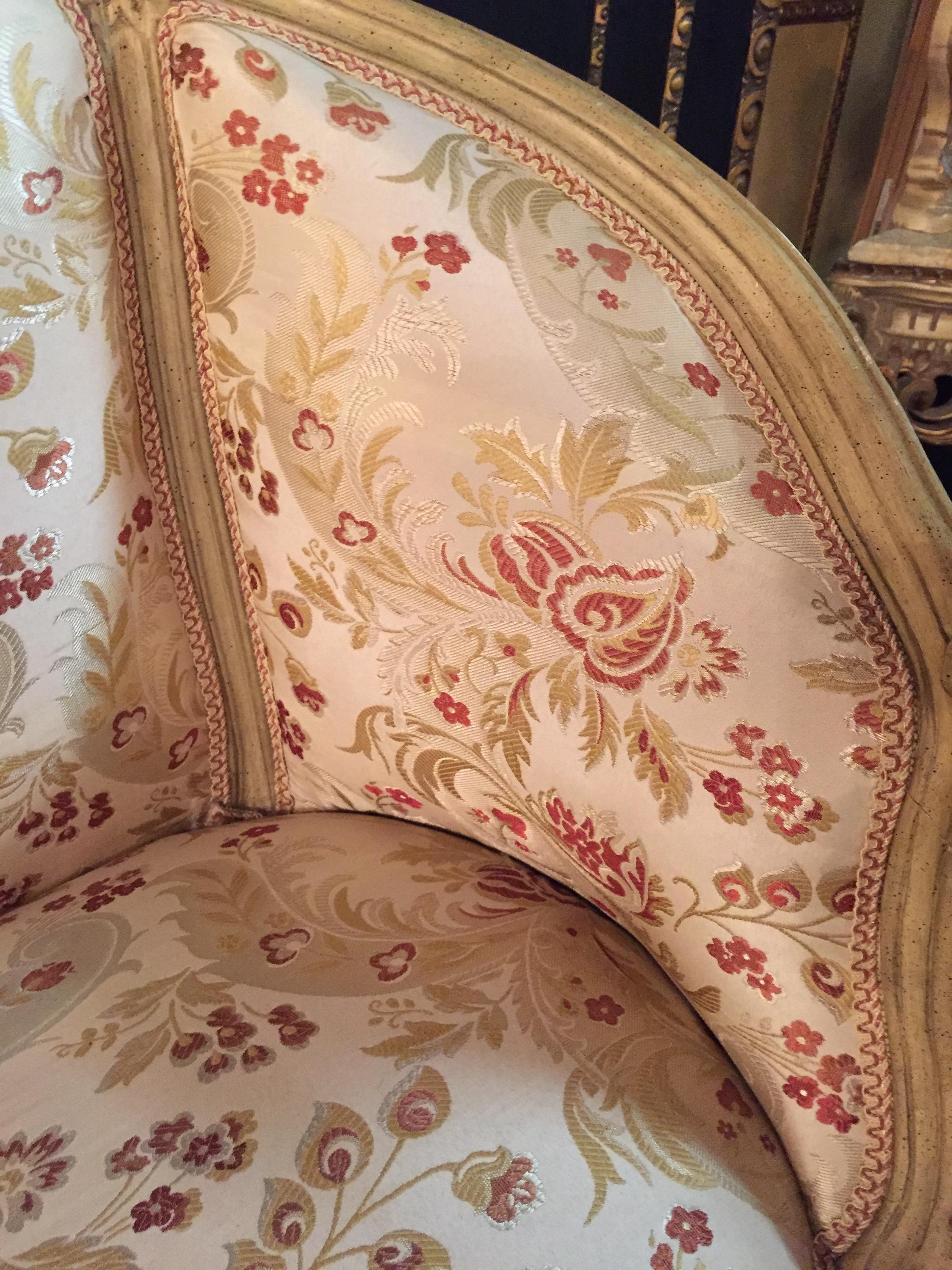 Französisches Sofa des 20. Jahrhunderts im Louis- Quinze-Stil im Angebot 5