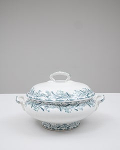 20th Century French Special Edition Porcelain Tureen With Lid