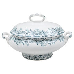 20th Century French Special Edition Porcelain Tureen With Lid