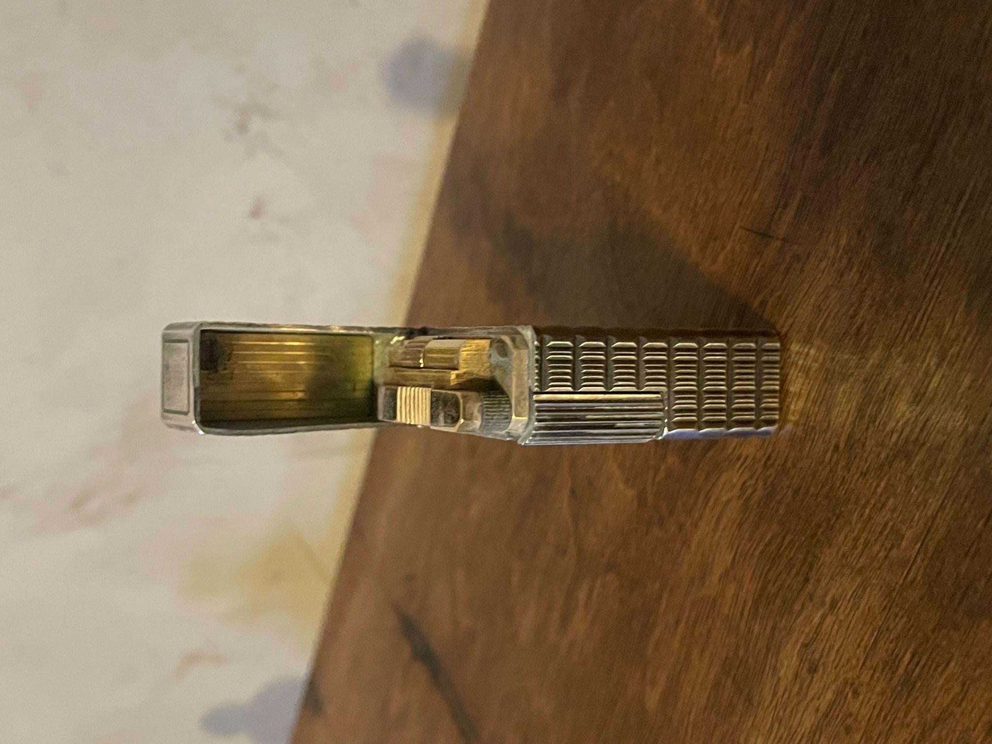 20th Century French St Dupont Gold Plated Lighter, 1970s 1