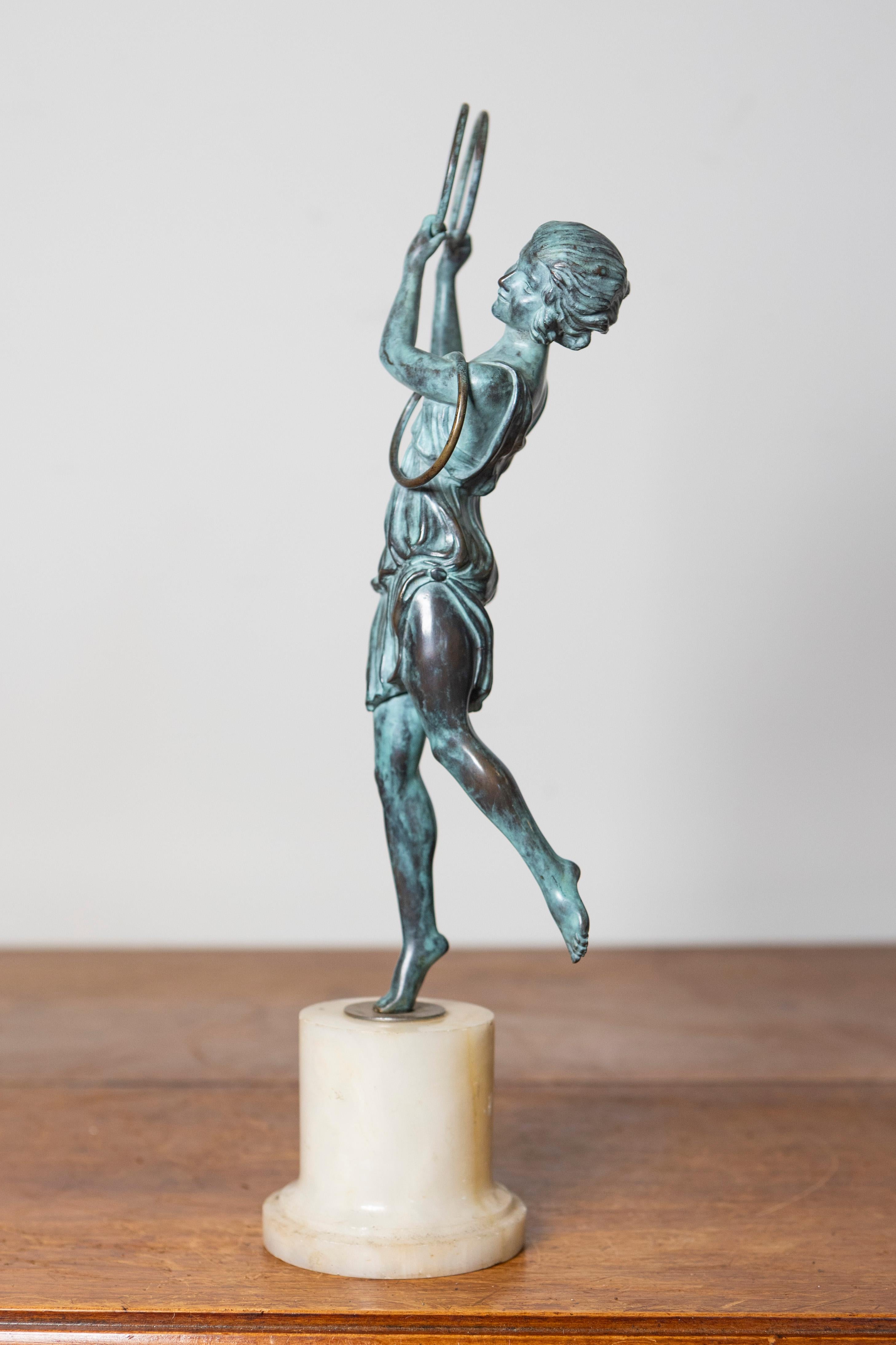 Francese Statuetta francese del XX secolo in vendita