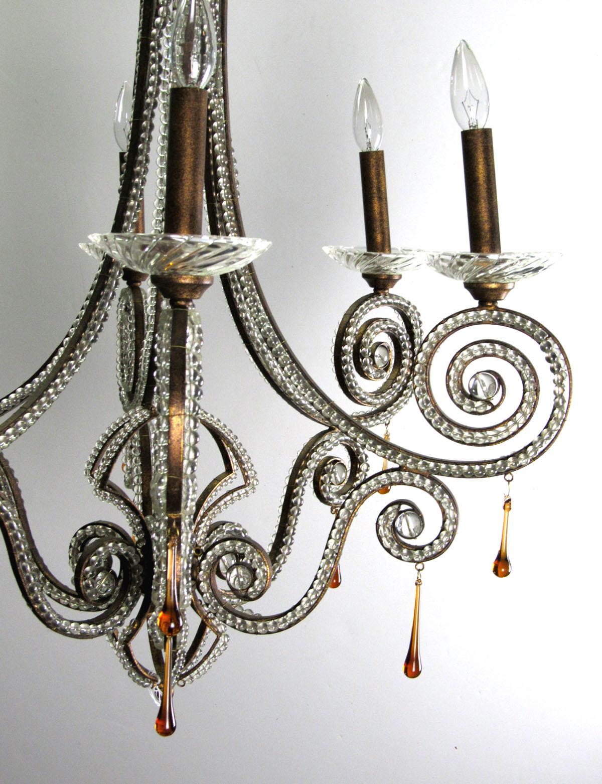 20th Century French Style Chandelier For Sale 2