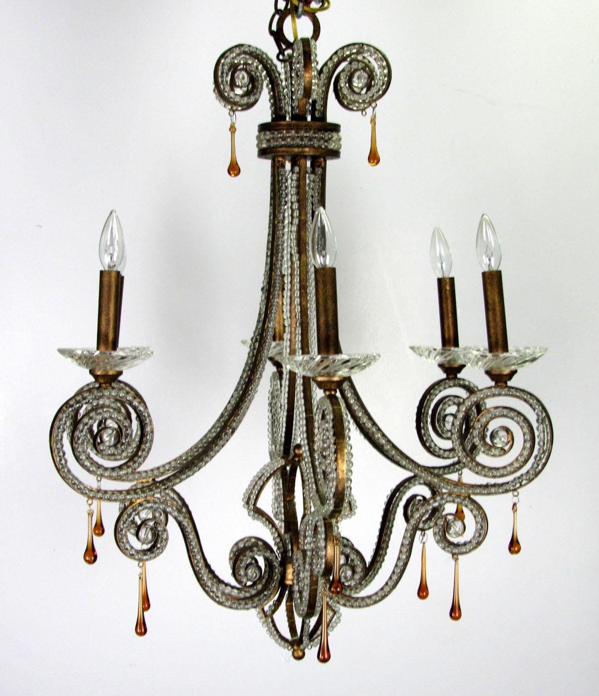 20th Century French Style Chandelier For Sale 3