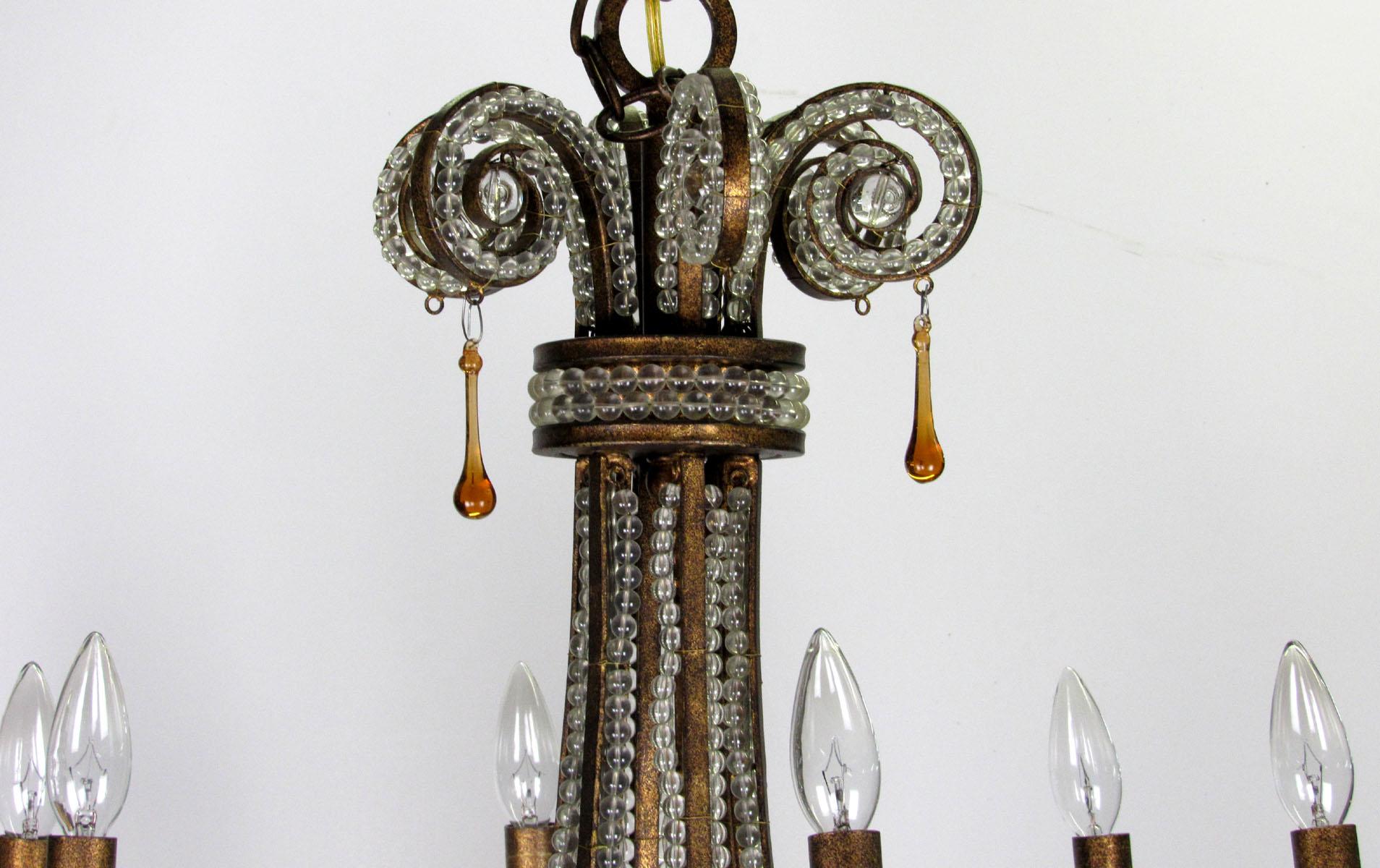 20th Century French Style Chandelier For Sale 4