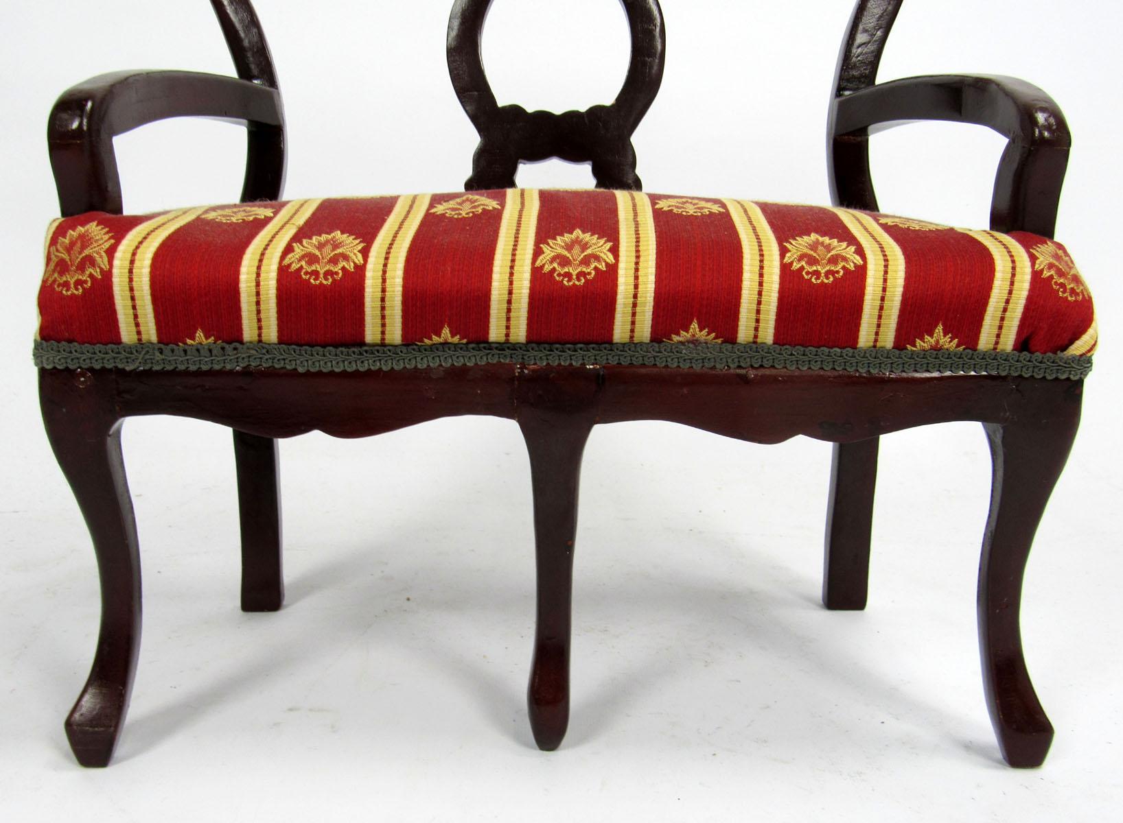20th Century French Style Miniature Settee For Sale 1