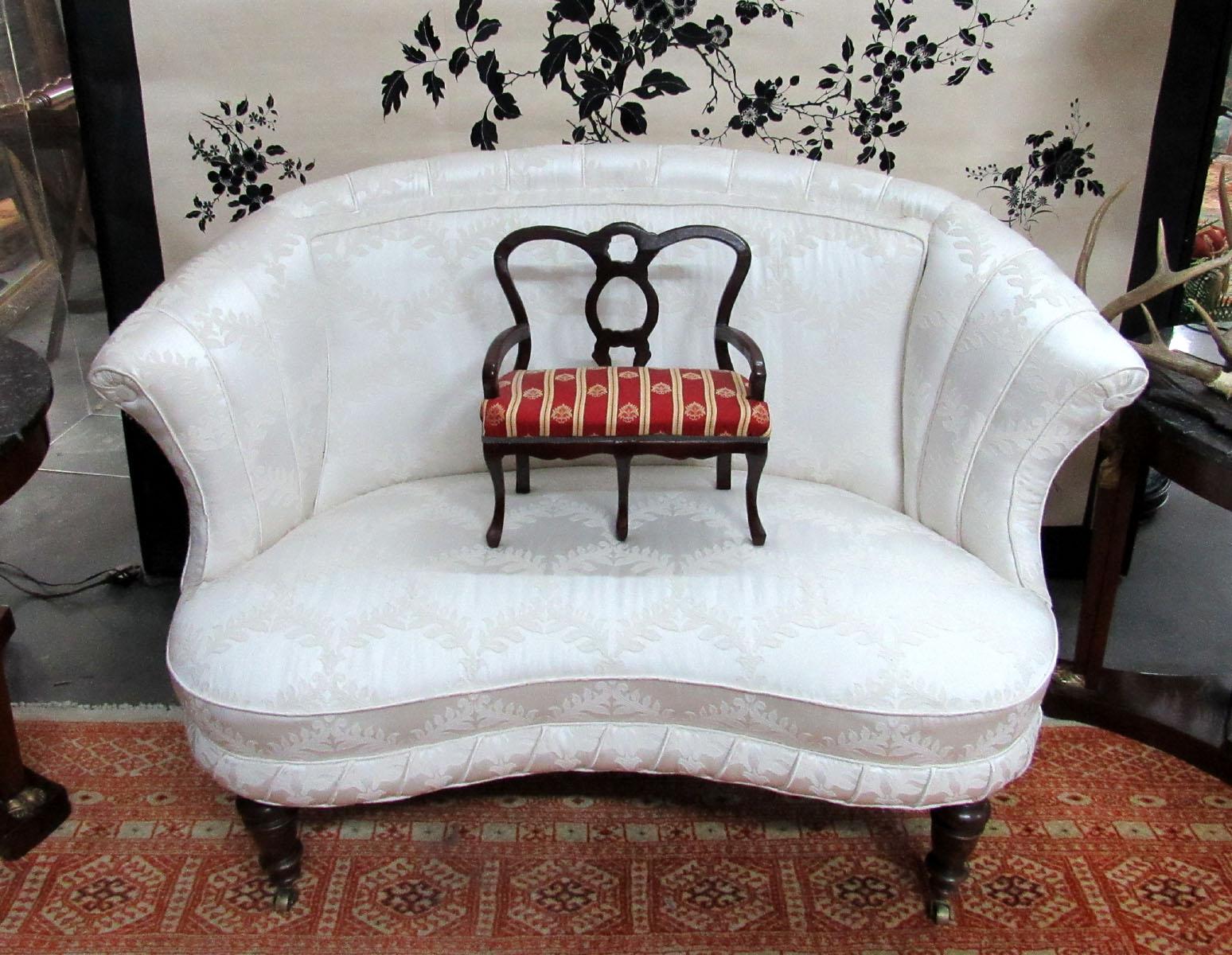 20th Century French Style Miniature Settee For Sale 5