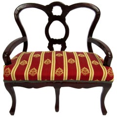 20th Century French Style Miniature Settee