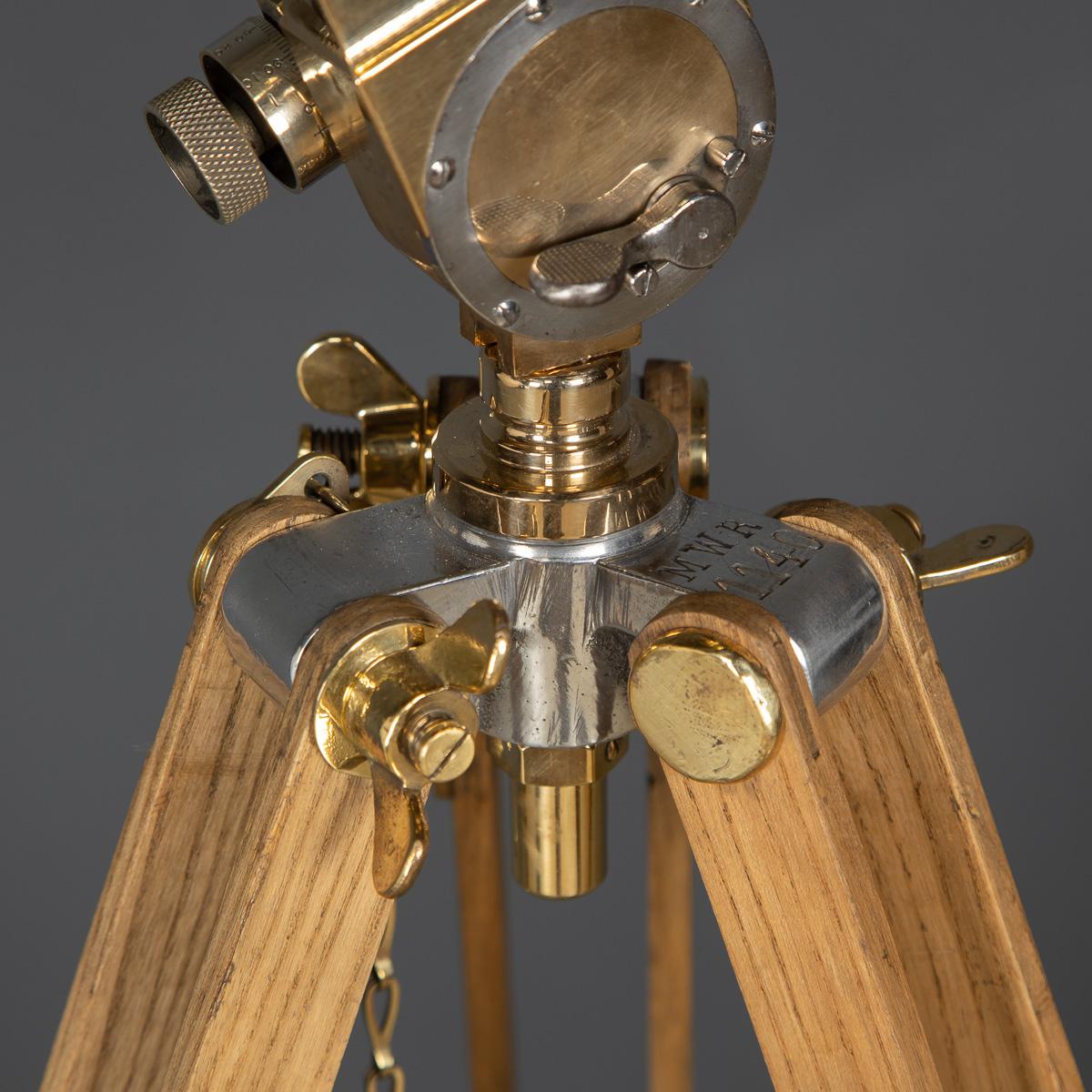 20th Century French Telescope on a Tripod, E. Krauss, Paris, c.1917 16