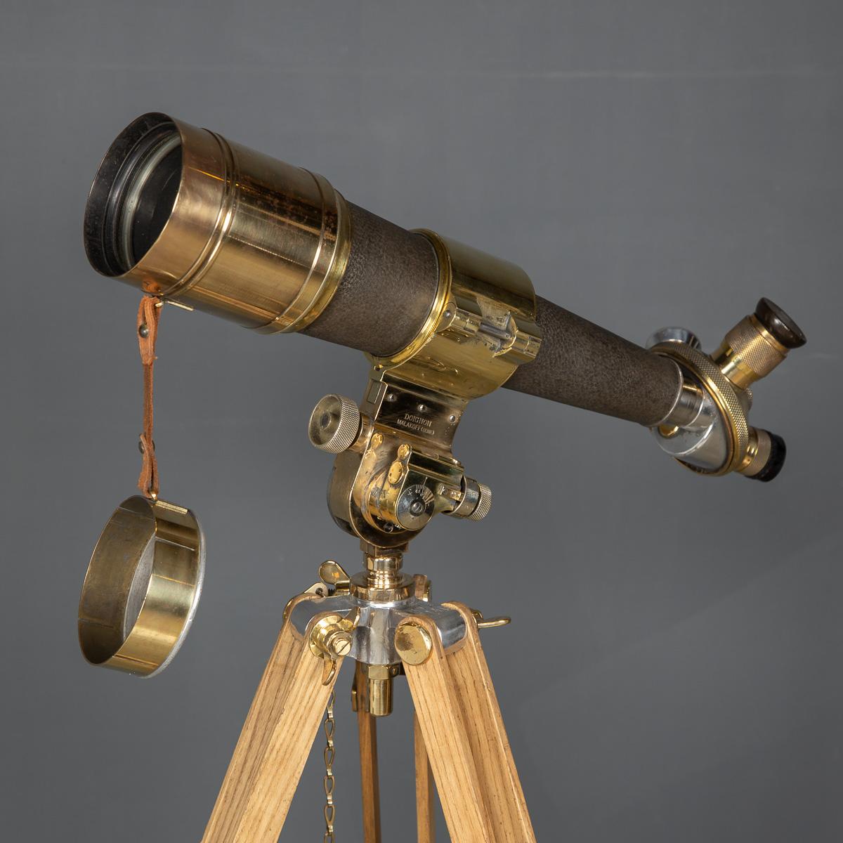 20th Century French Telescope on a Tripod, E. Krauss, Paris, c.1917 2