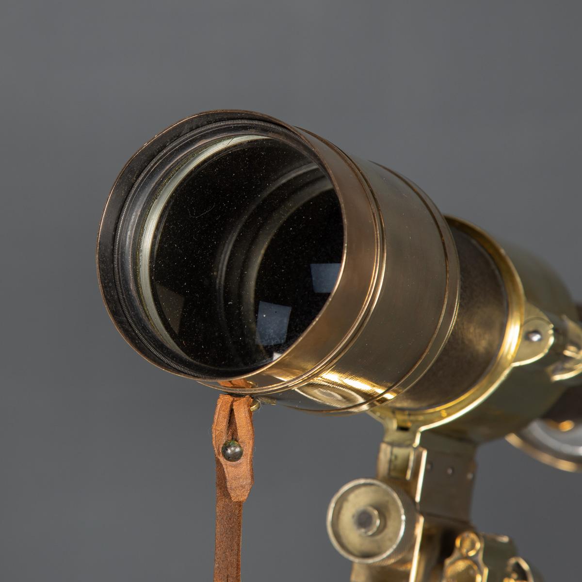 20th Century French Telescope on a Tripod, E. Krauss, Paris, c.1917 5