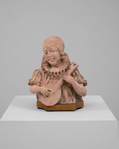 20th Century French Terracotta Bust