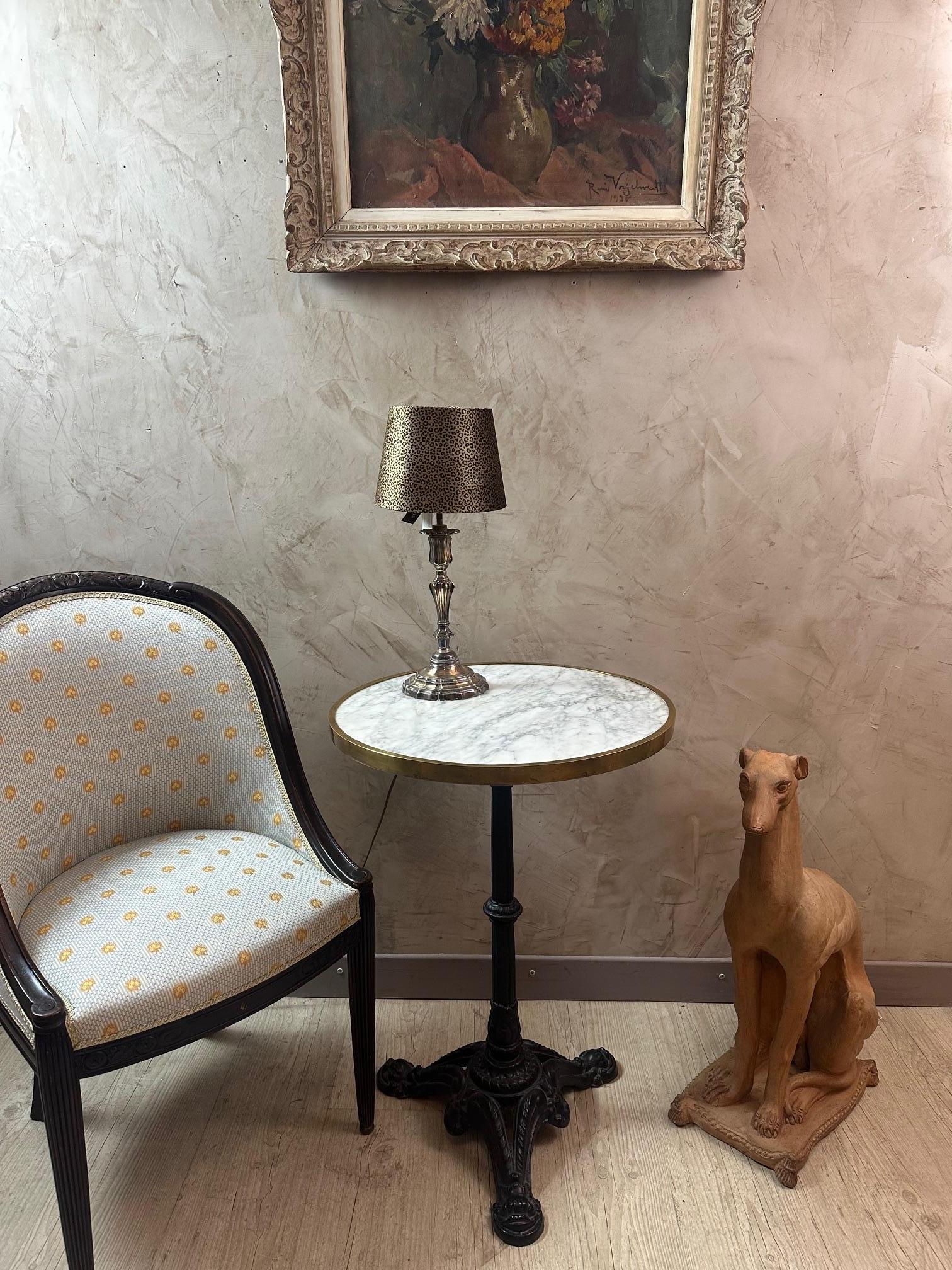 20th century French Terracotta GreyHound Statue, 1930s 8