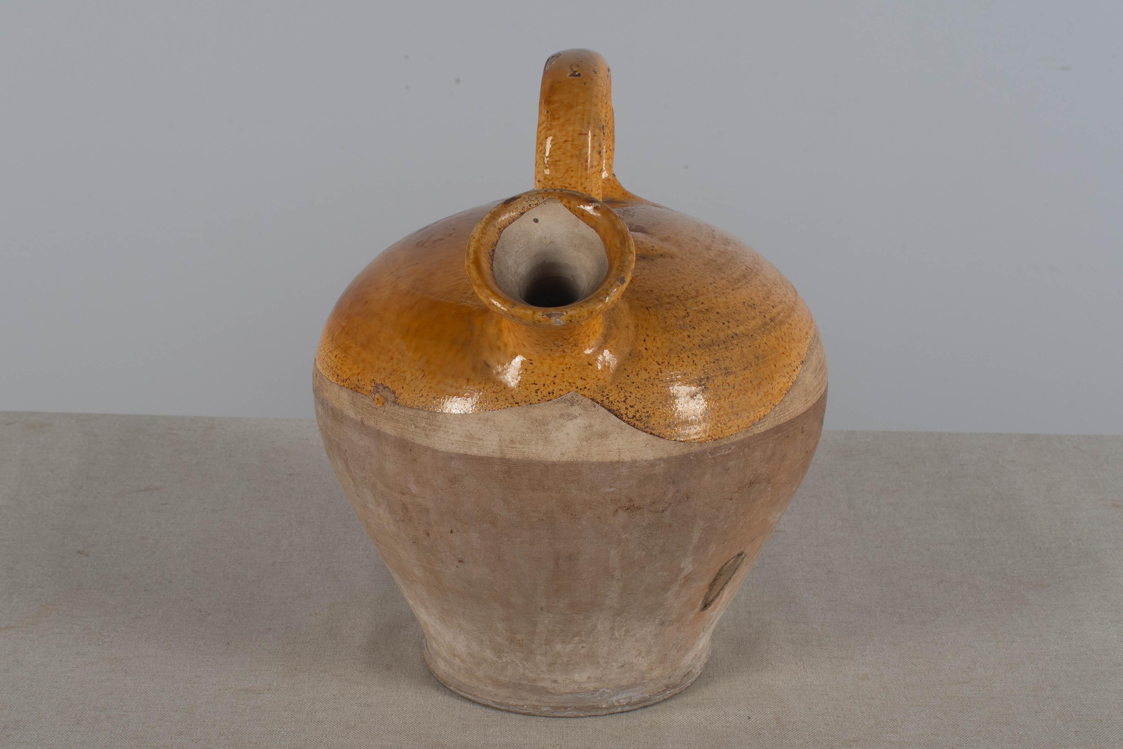 French Provincial 20th  century French Terracotta Vinaigrier, or Vinegar Pot 12
