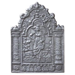 20th Century French 'The Afternoon' Fireback / Backsplash