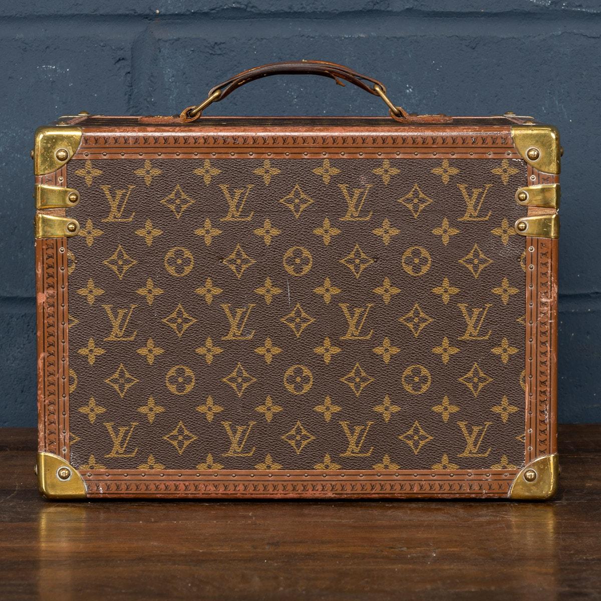 20th Century French Vanity Case By Louis Vuitton In Good Condition In Royal Tunbridge Wells, Kent